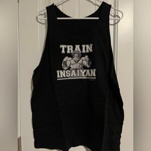 Dragon Ball Z ‘Train Insaiyan' Graphic Tank Top
